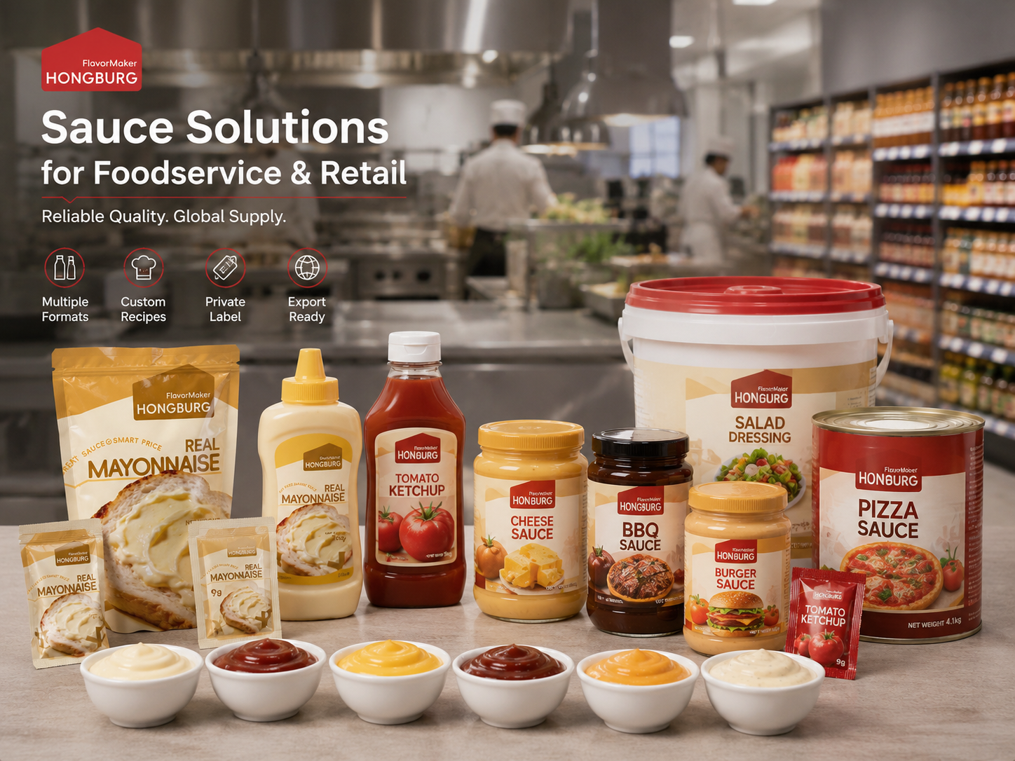 Pourquoi les acheteurs mondiaux de produits alimentaires ajoutent-ils davantage de choix de sauces ?
