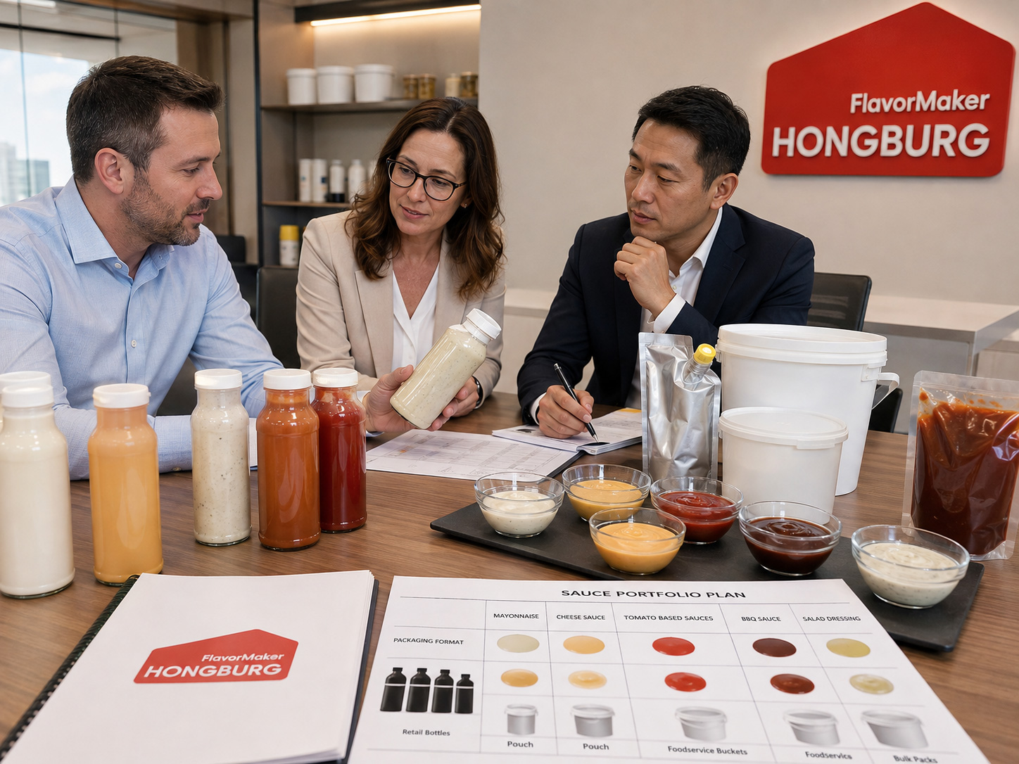 Guide du portefeuille de produits de sauce pour les distributeurs alimentaires