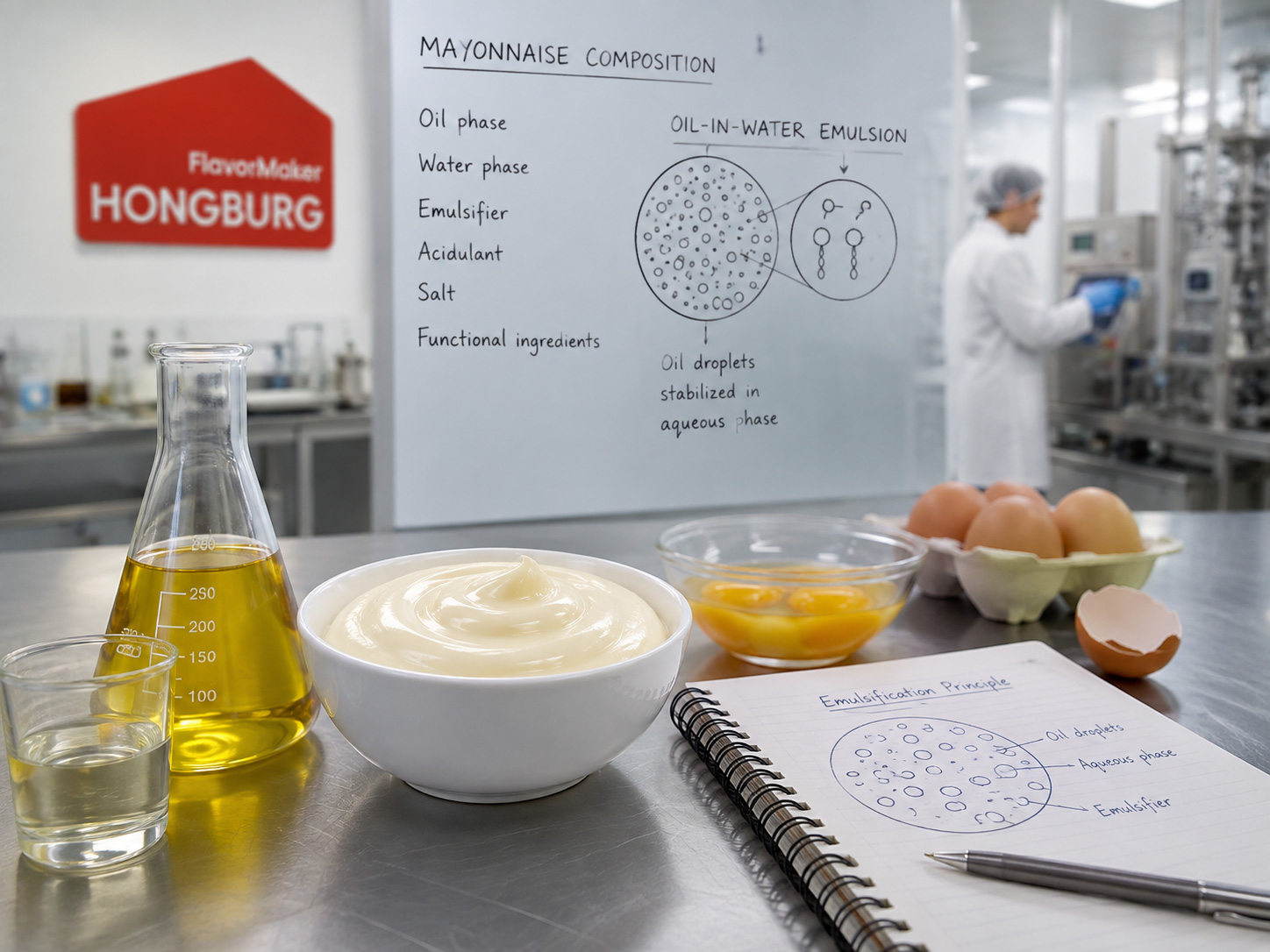 De quoi est faite la mayonnaise ? Principes de nutrition et de production