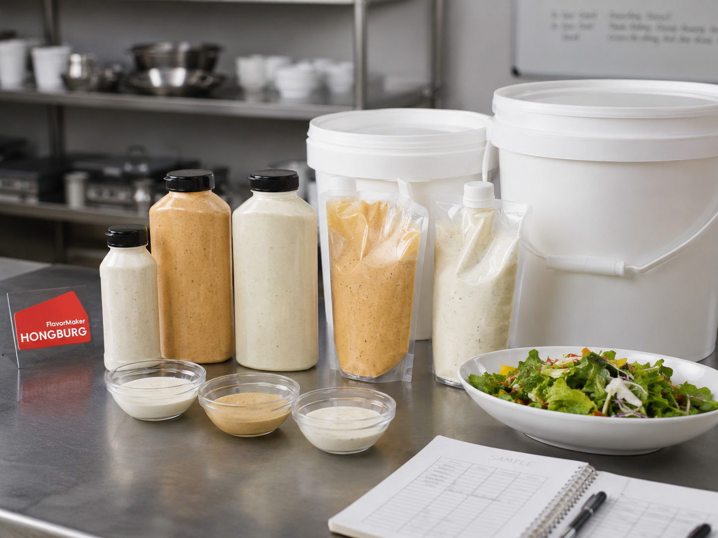 Guide des produits de vinaigrette pour les acheteurs B2B mondiaux