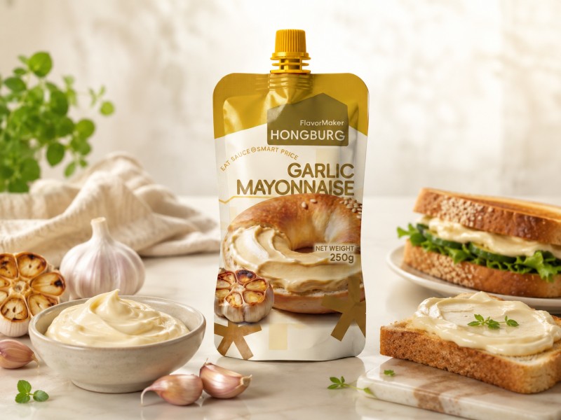 Mayonnaise crémeuse à l'ail classique