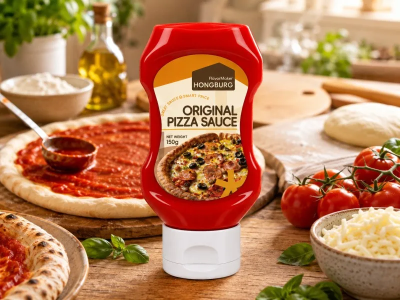 Sauce à pizza originale classique pour base de pizza