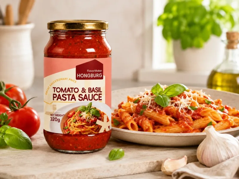 Sauce pour pâtes marinara classique aux tomates pour plats de pâtes