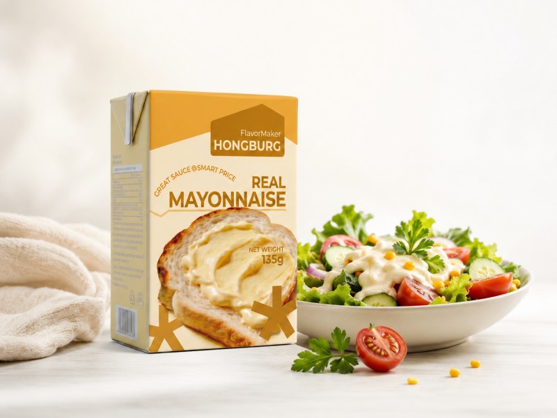 Vraie mayonnaise en Tetra Pak