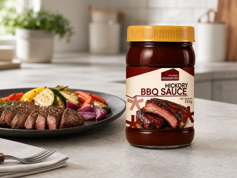 Sauce BBQ épaisse à l'hickory fumé