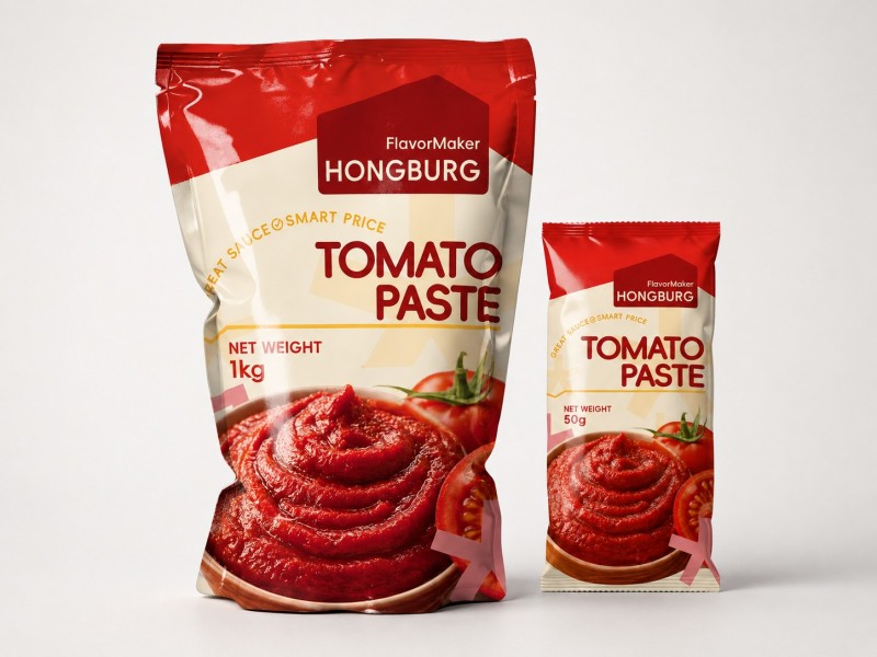 Pâte de tomate en sachet