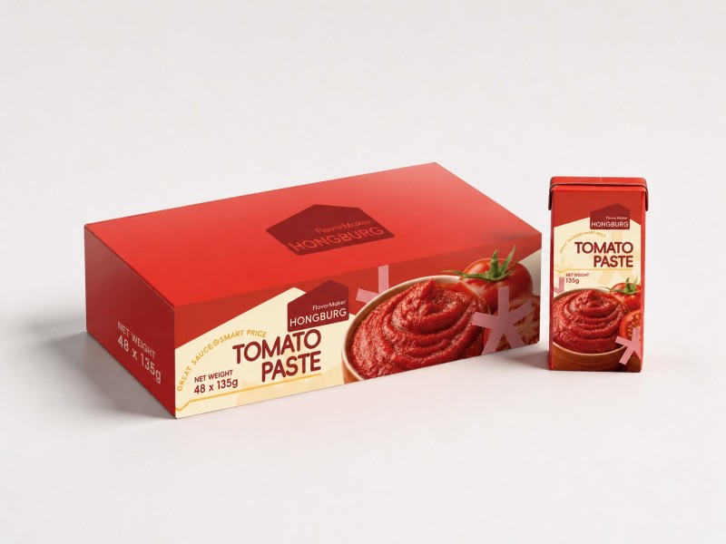 Pâte de tomate en Tetra Pak